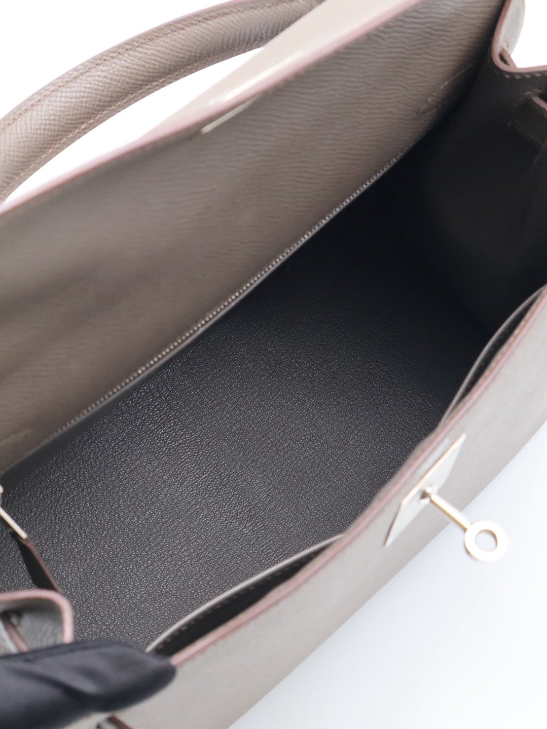 HERMES Kelly 28 - 錫器灰銀 A