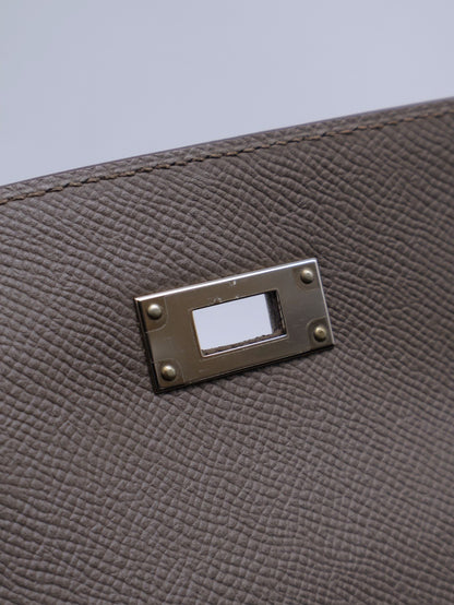 HERMES Kelly 28 - 錫器灰銀 A