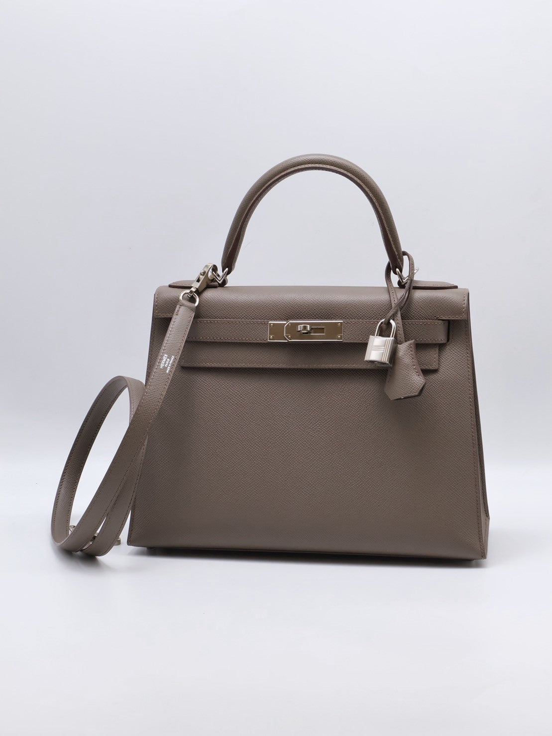 HERMES Kelly 28 - 錫器灰銀 A