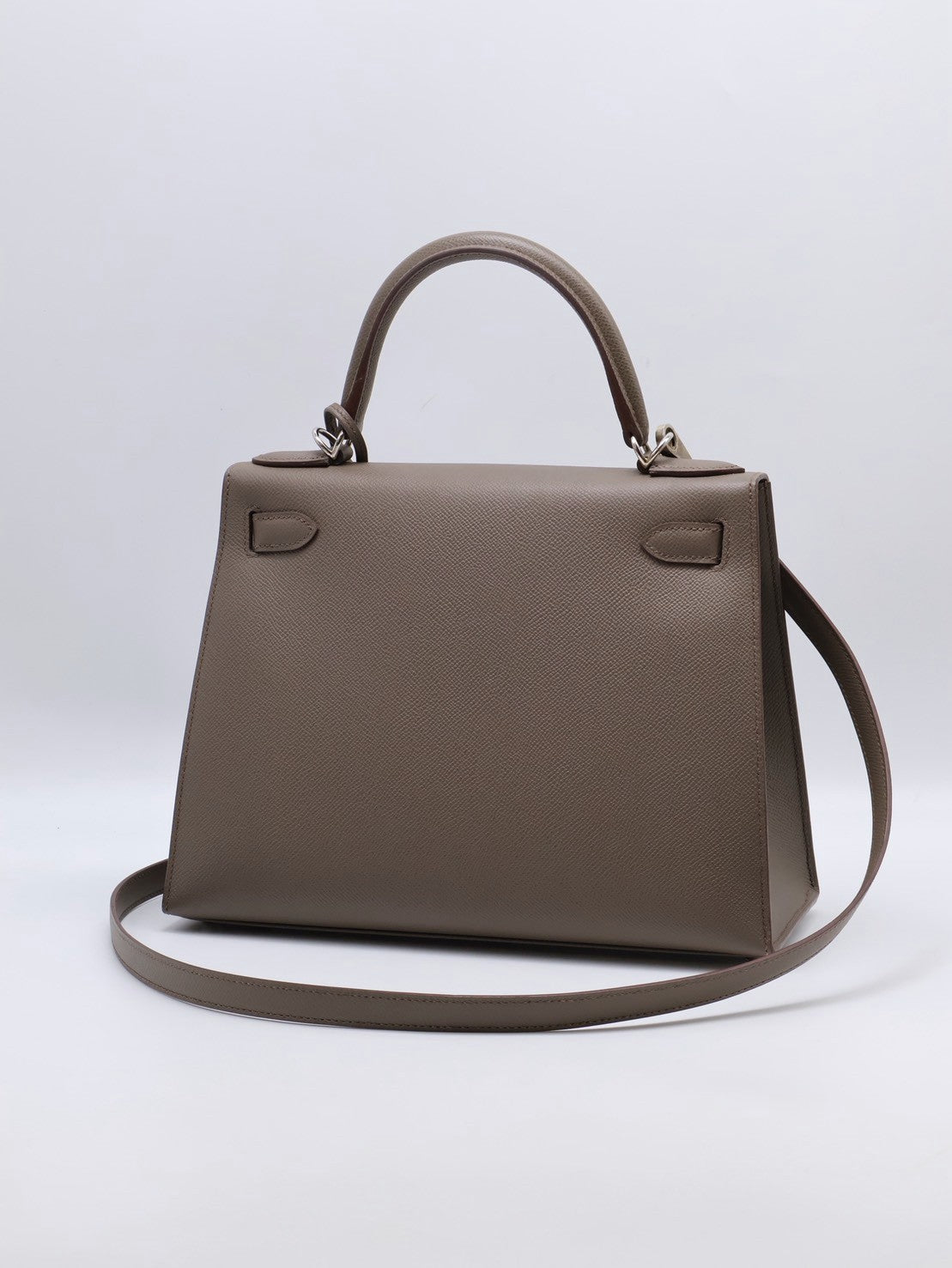 HERMES Kelly 28 - 錫器灰銀 A