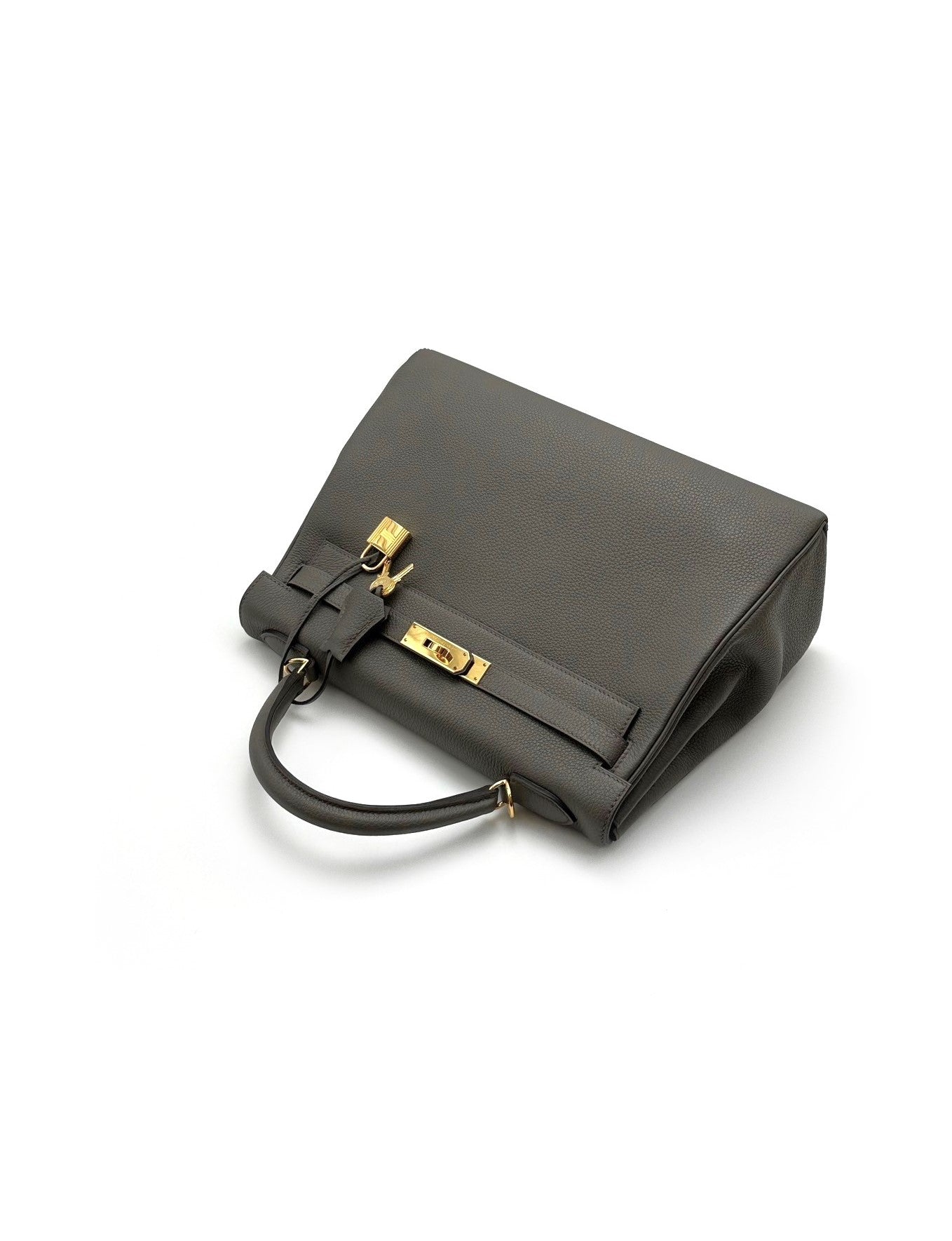 HERMES Kelly 32 - 錫器灰金 Z