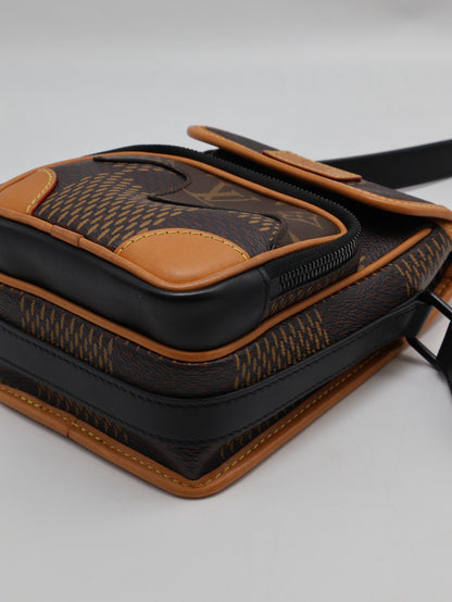 LOUIS VUITTON x NIGO聯名款 Nano amazone斜背包