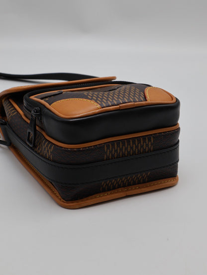 LOUIS VUITTON x NIGO聯名款 Nano amazone斜背包