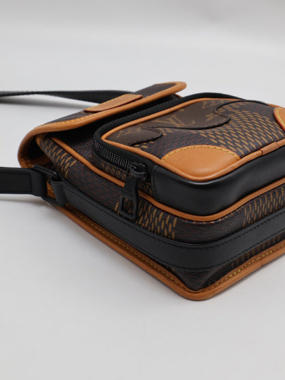 LOUIS VUITTON x NIGO聯名款 Nano amazone斜背包