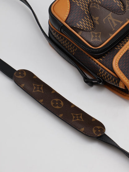 LOUIS VUITTON x NIGO聯名款 Nano amazone斜背包