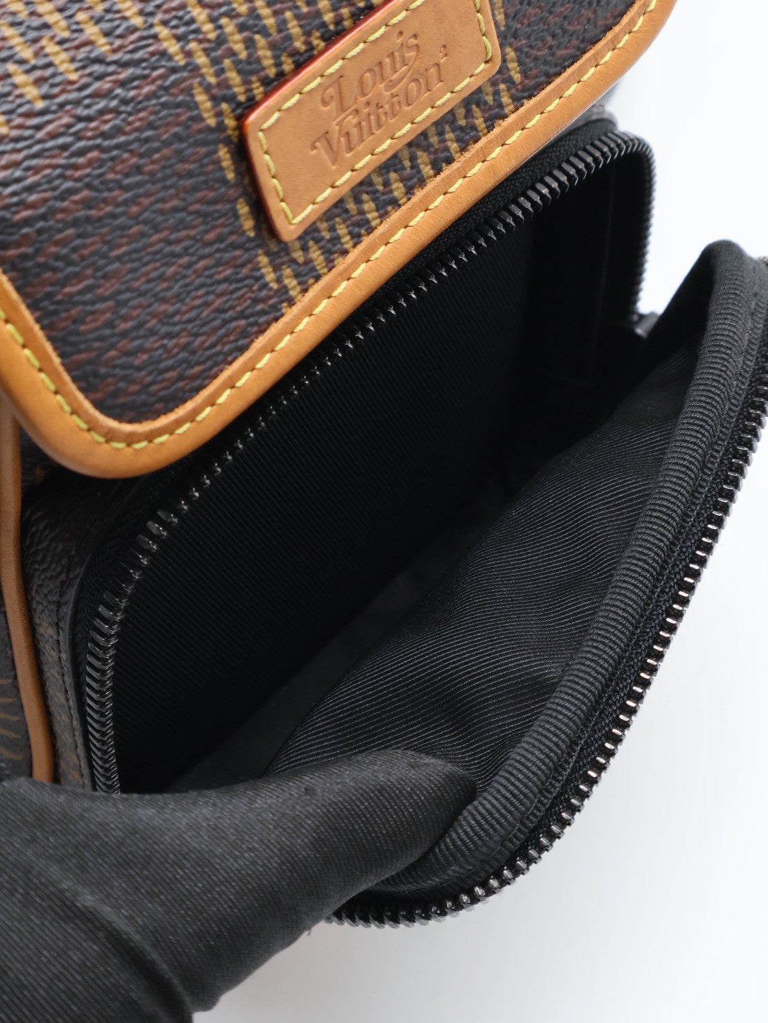 LOUIS VUITTON x NIGO聯名款 Nano amazone斜背包