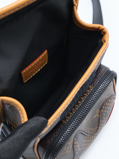 LOUIS VUITTON x NIGO聯名款 Nano amazone斜背包