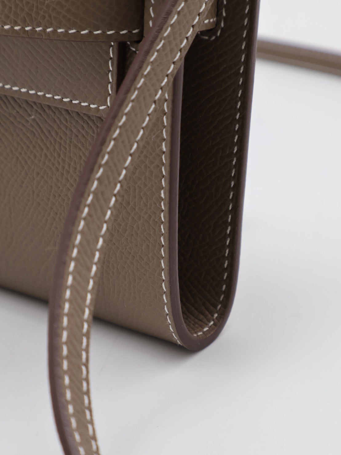 HERMES Kelly to go - 灰金 K