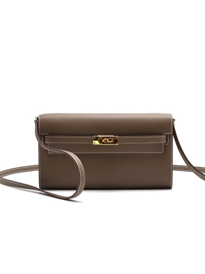 HERMES Kelly to go - 灰金 K