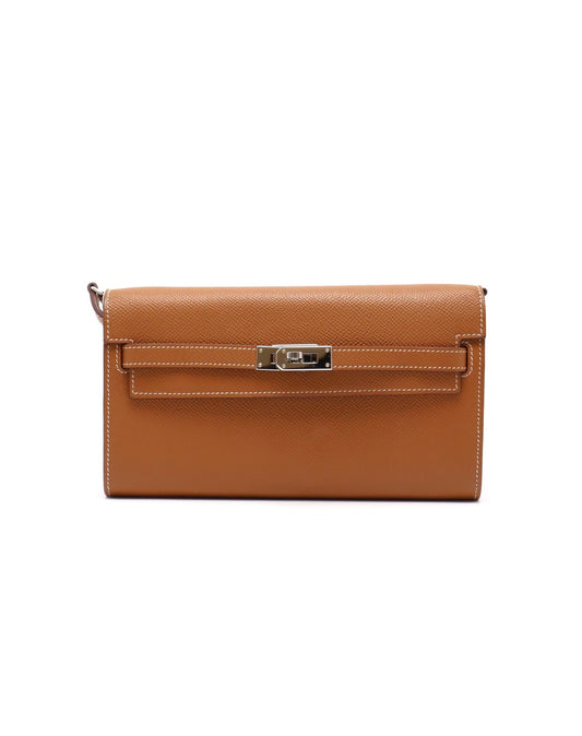HERMES Kelly To Go - Gold 37 金棕銀 K