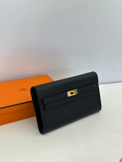 HERMES Kelly to go  - 黑金 Y