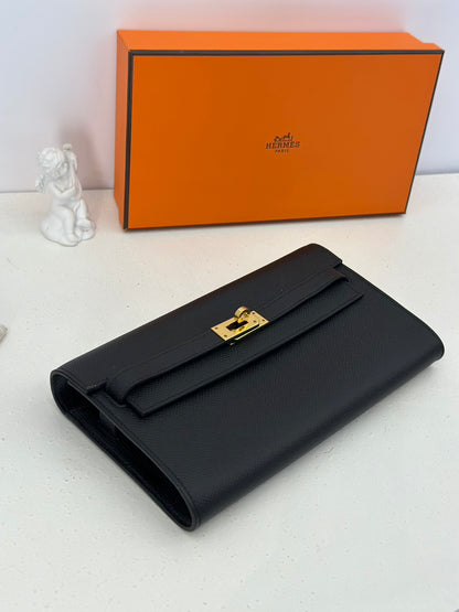 HERMES Kelly to go  - 黑金 Y