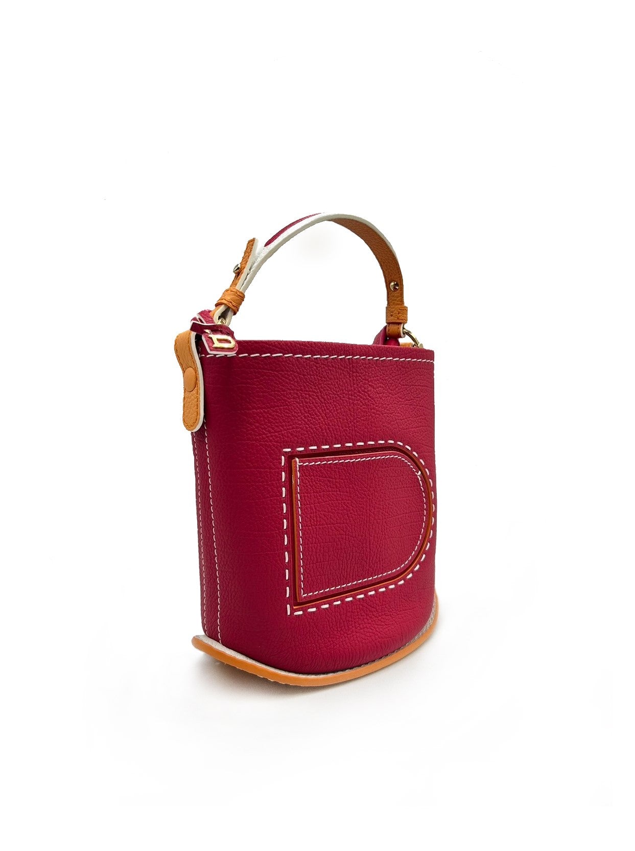 Delvaux Pin mini - 梅紅