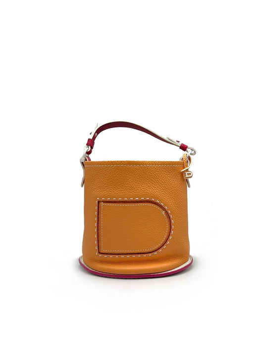 Delvaux Pin mini - 薑黃