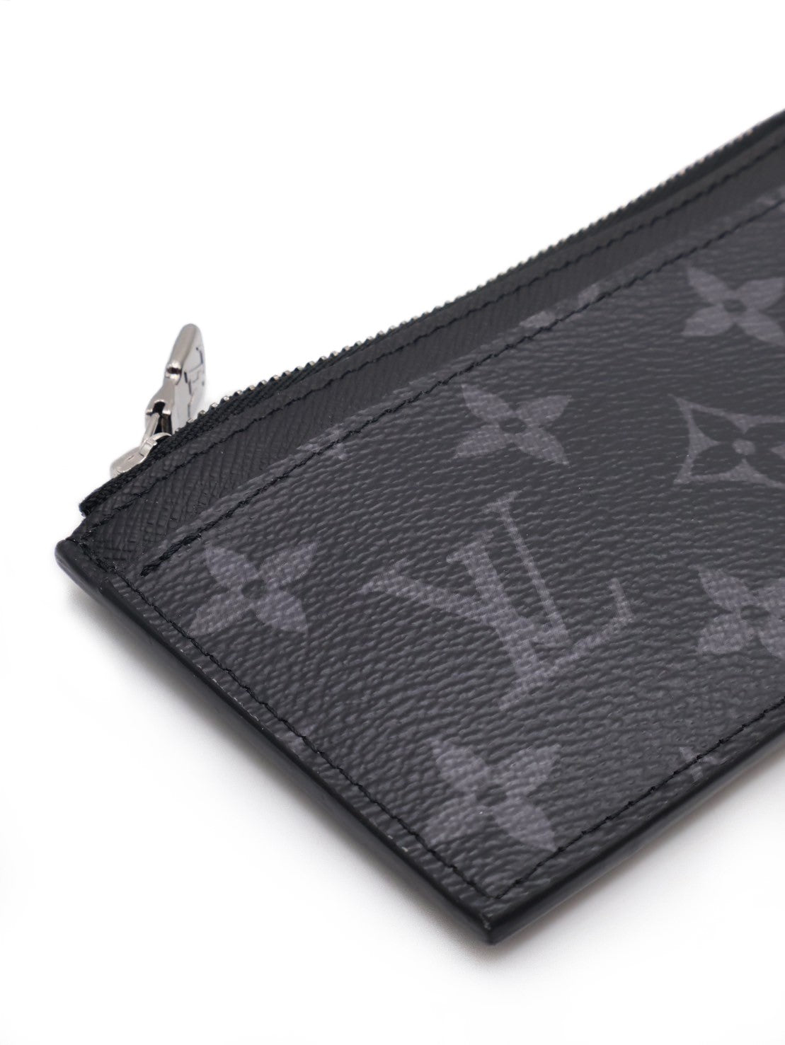 LOUIS VUITTON 零錢卡片包 - 灰老花