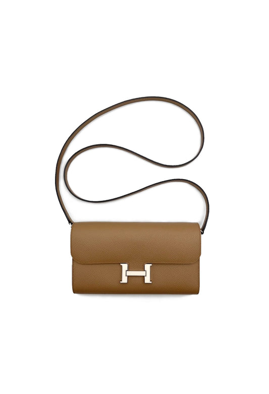 【二手商品】HERMES Constance to go - 奶茶 / 奶白琺瑯