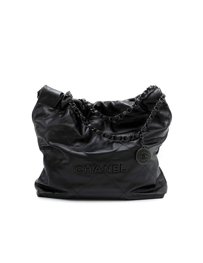 CHANEL 22 Bag - 小號so black