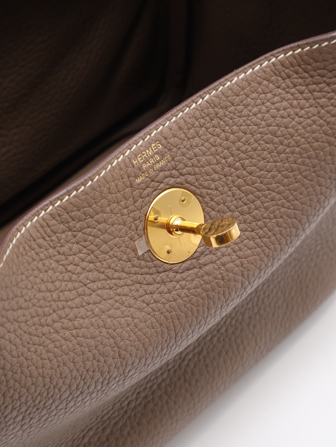 HERMES Lindy 26 - 灰金 Y