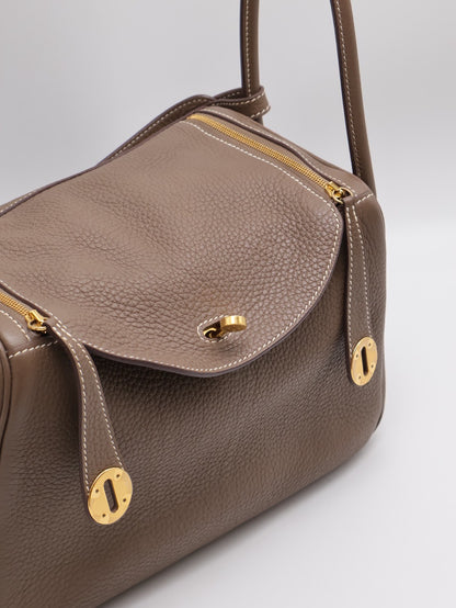 HERMES Lindy 26 - 灰金 Y