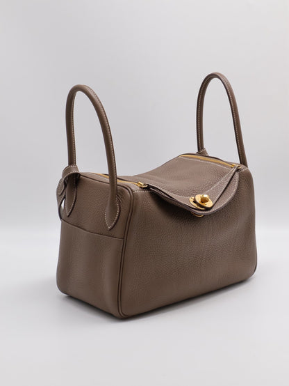 HERMES Lindy 26 - 灰金 Y