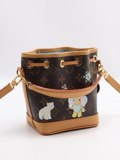 LOUIS VUITTON Nano noe水桶包 - 聖誕限定版