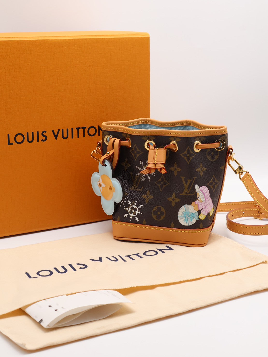 LOUIS VUITTON Nano noe水桶包 - 聖誕限定版
