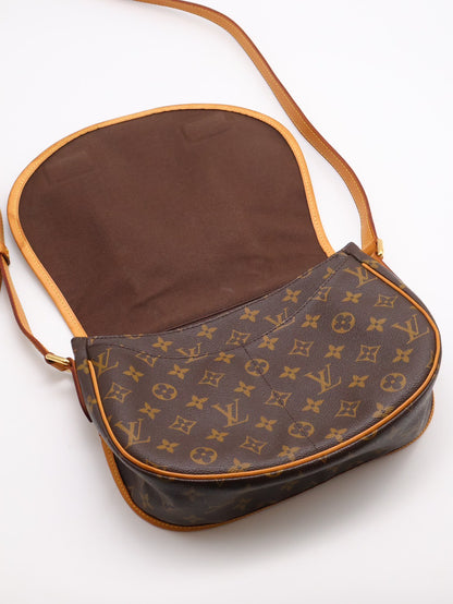 LOUIS VUITTON Menilmontant摺皺馬鞍包 - PM