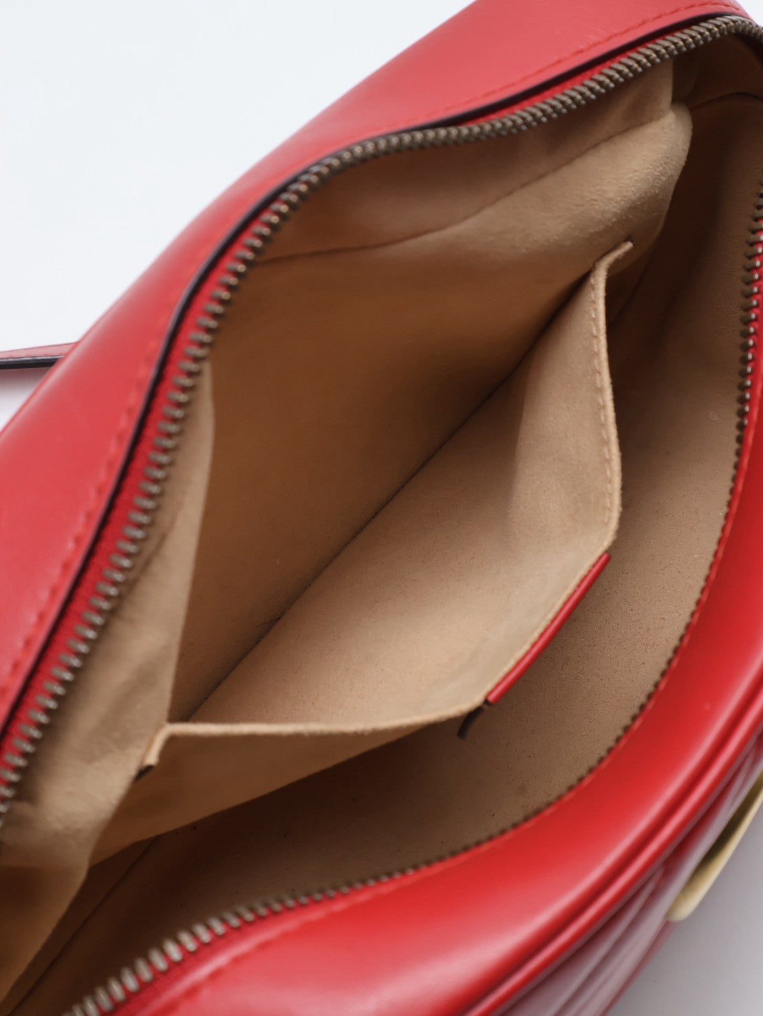 GUCCI Marmont相機包 - 小號紅金