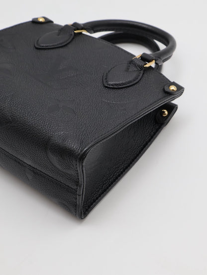 LOUIS VUITTON On the go BB - 黑