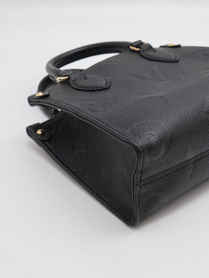 LOUIS VUITTON On the go BB - 黑