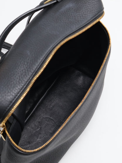 Loro piana Extra Pocket 後背包 23.5  - 粒面牛皮黑金