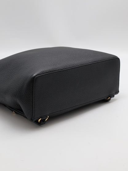 Loro piana Extra Pocket 後背包 23.5  - 粒面牛皮黑金