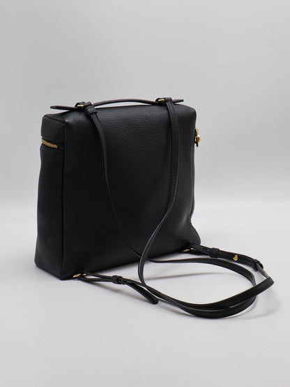 Loro piana Extra Pocket 後背包 23.5  - 粒面牛皮黑金