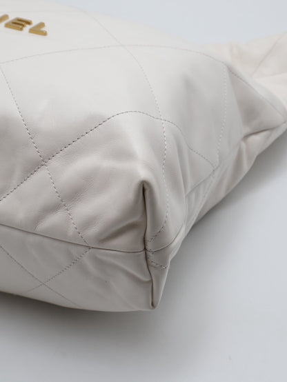 CHANEL 22 Bag - 中號白金