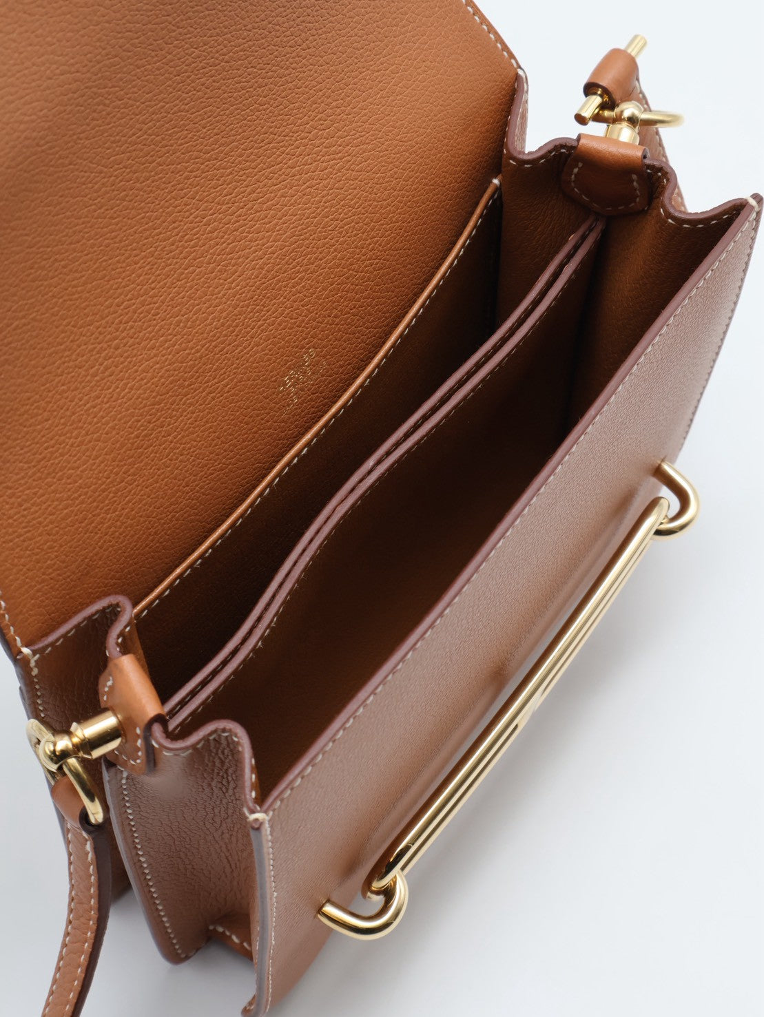 HERMES Mini roulis - 金棕金 Z