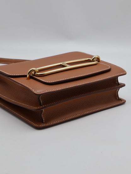 HERMES Mini roulis - 金棕金 Z
