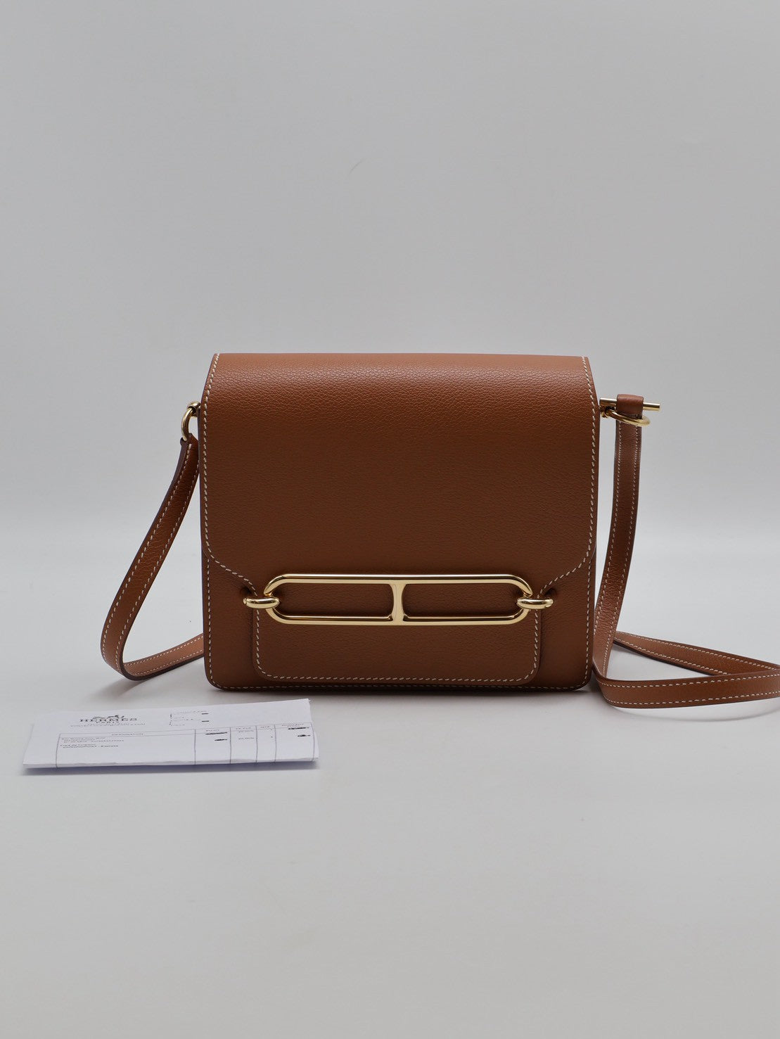 HERMES Mini roulis - 金棕金 Z