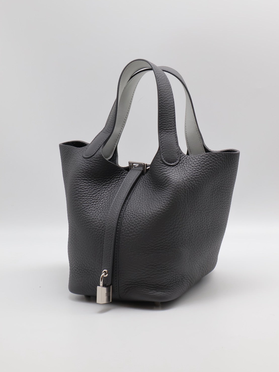 HERMES Picotin 18 - 石板灰/鉑金灰銀 W