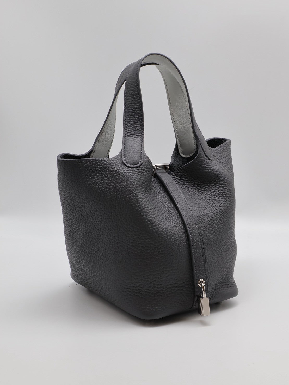 HERMES Picotin 18 - 石板灰/鉑金灰銀 W