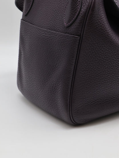 HERMES Lindy 30 - 葡萄紫銀 D