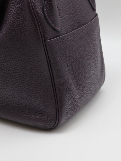 HERMES Lindy 30 - 葡萄紫銀 D