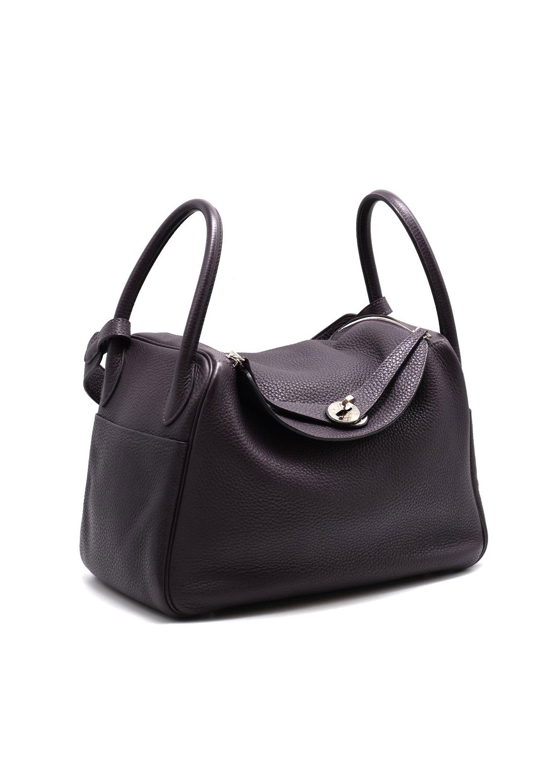 HERMES Lindy 30 - 葡萄紫銀 D