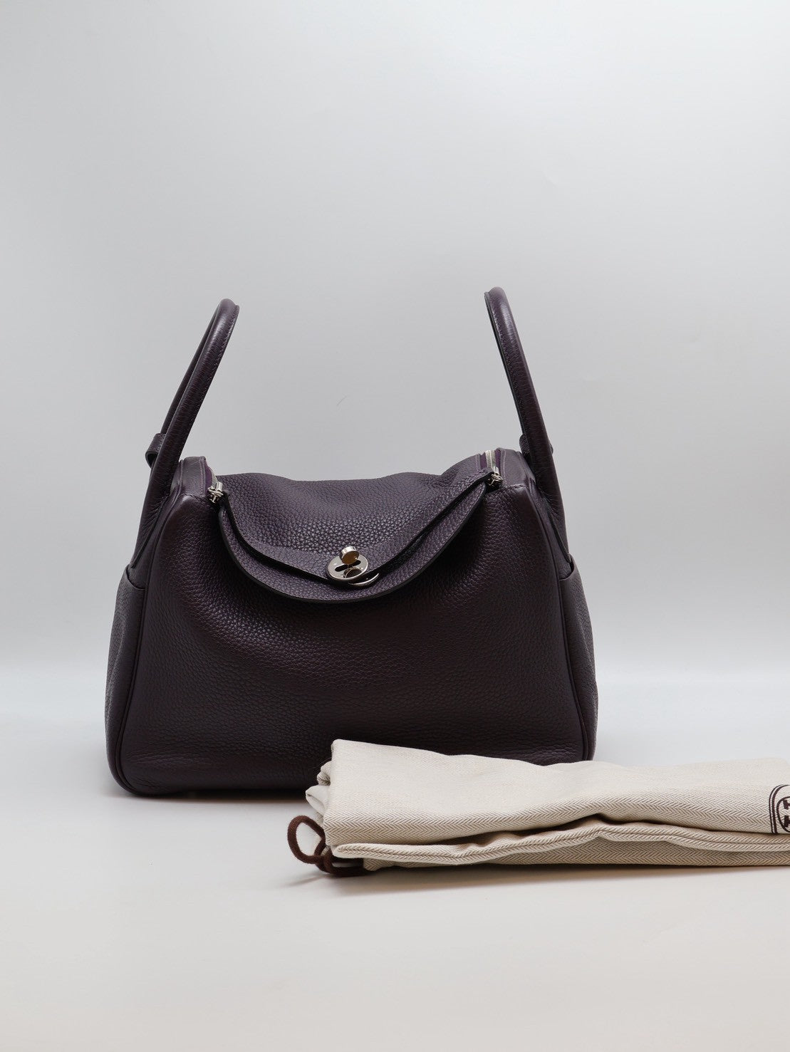 HERMES Lindy 30 - 葡萄紫銀 D