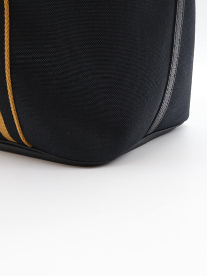 HERMES Pursangle tote - 黑/焦糖 U