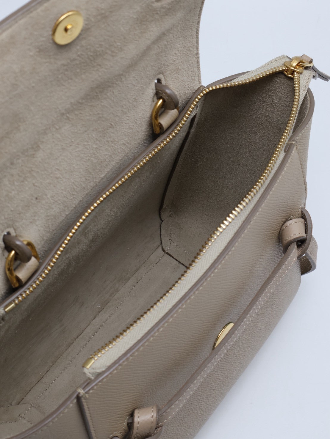 CELINE Belt 鯰魚包 - nano奶茶