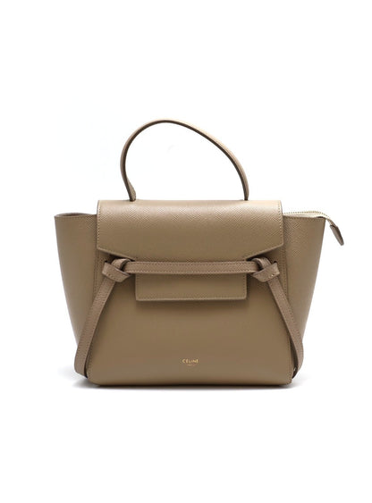 CELINE Belt 鯰魚包 - nano奶茶