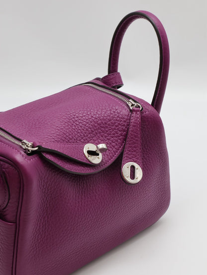 HERMES Mini lindy - 海葵紫銀 U