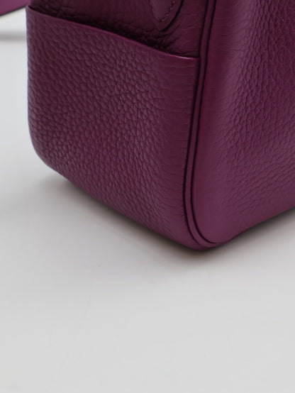 HERMES Mini lindy - 海葵紫銀 U