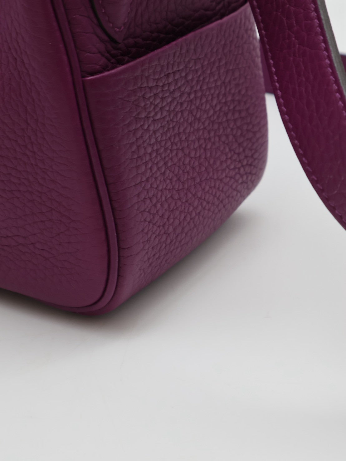 HERMES Mini lindy - 海葵紫銀 U