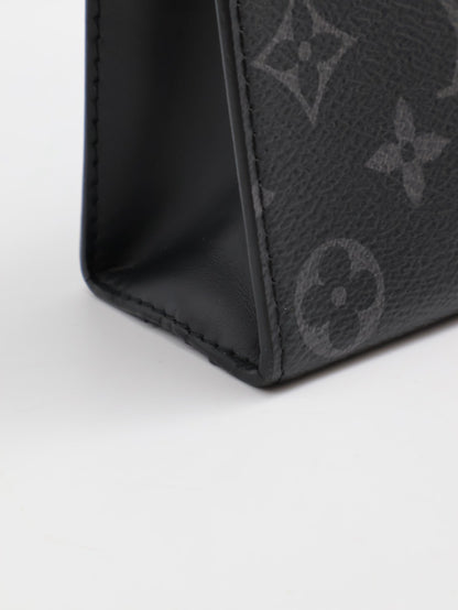 LOUIS VUITTON Pochette Voyage手拿包 - MM灰老花